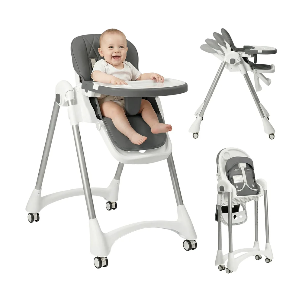Chaise Haute Bébé Évolutive Pliable — chaise haute bébé | PtitGourmet