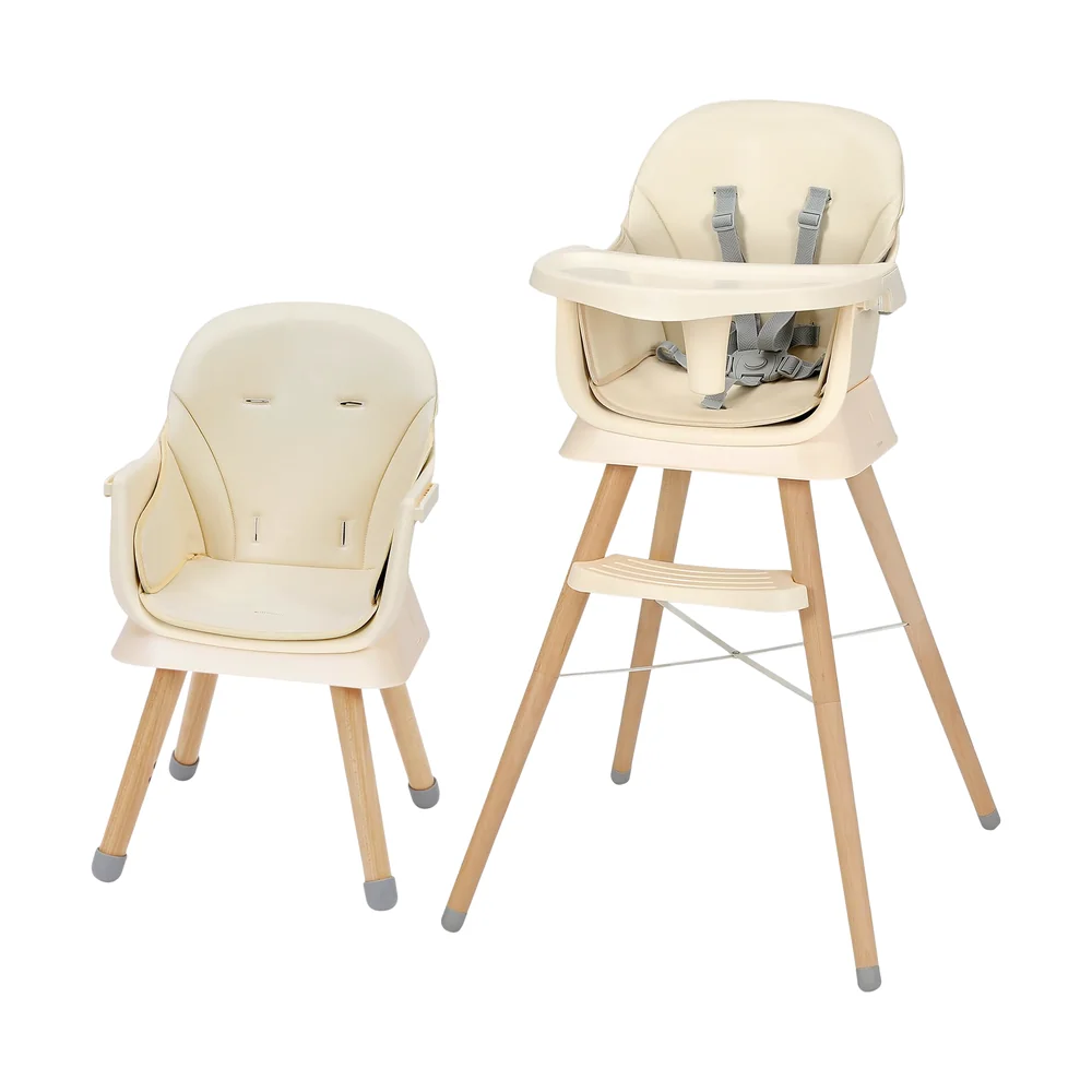 Chaise Haute Bois Bébé — chaise haute bébé | PtitGourmet
